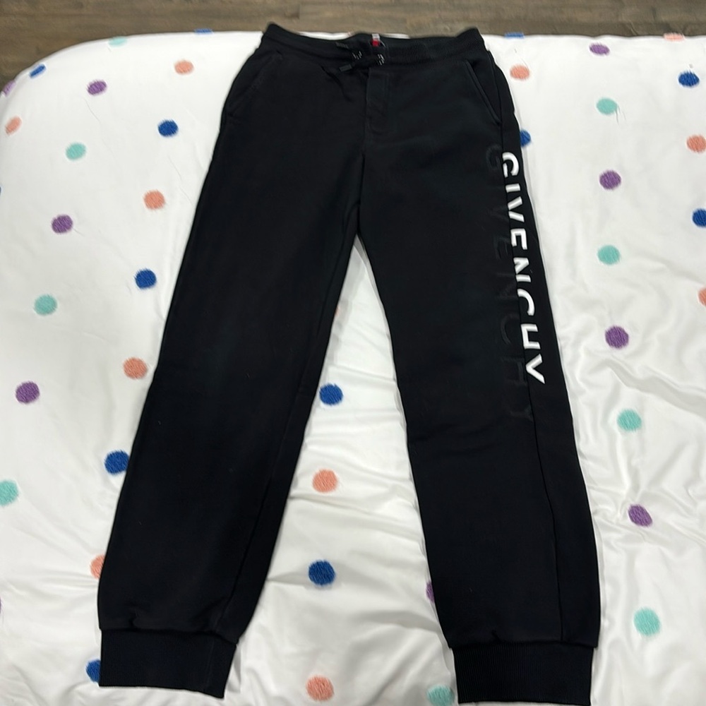 kids, boys used givenchy black sweatpants